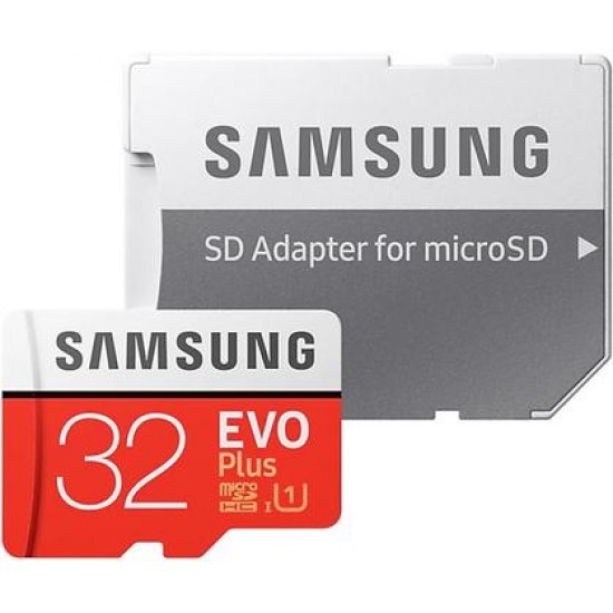Micro SecureDigital 32Gb SDHC Samsung Evo Plus class10 UHS-I U1 (MB-MC32GARU)