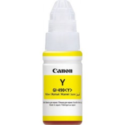 Чернила Canon GI-490 Y Yellow для Pixma G1400/G2400/G3400