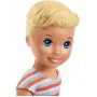 Mattel Barbie Игра с малышом FXG94 (мальчик блондин с горкой)
