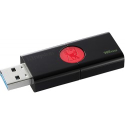 USB Flash накопитель 16GB Kingston DataTraveler 106 (DT106/16GB) USB 3.0 Черный