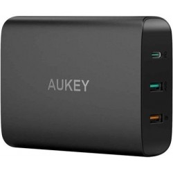 Сетевое зарядное устройство Aukey Wall Charger PD/QC PA-Y13 74.5W USB-A+QC3.0+USB-C Черный