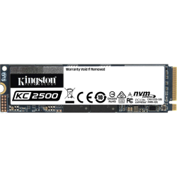 Внутренний SSD-накопитель 1000Gb Kingston KC2500 SKC2500M8/1000G M.2 2280 PCIe NVMe 3.0 x4