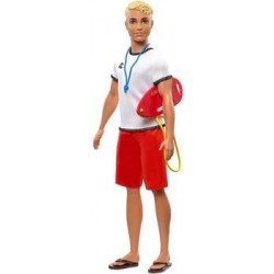 Кукла Mattel Barbie Ken из серии «Кем быть» FXP01/FXP04 Спасатель