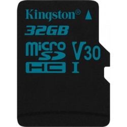 Micro SecureDigital 32Gb Kingston Canvas Go SDHC class 10 UHS-I (SDCG2/32GBSP)