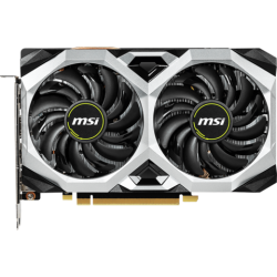 Видеокарта MSI GeForce RTX 2060 6144Mb, Ventus XS 6G OC 1xHDMI, 3xDP, Ret