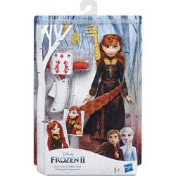Кукла Hasbro Disney Frozen Холодное сердце 2 E6950/E7003 Магия причесок Анна