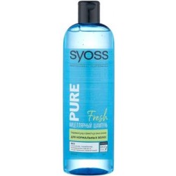 Syoss шампунь Pure Fresh Мицеллярный для нормальных волос, 500 мл.