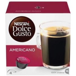Капсулы для кофемашин Nescafe Dolce Gusto Americano 16шт