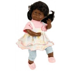 Кукла Schildkroet мягконабивная Санни темнокожая 37 см
