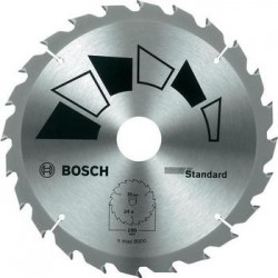 Пильный диск по дереву Bosch Standart 160x20мм 24з 2609256810