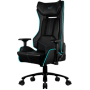 Кресло для геймера Aerocool P7-GC1 AIR RGB черное, с перфорацией, с RGB подсветкой, до 150 кг, размер, см (78 x 79 x 133-141 см )