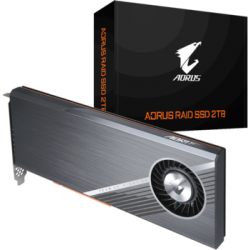Внутренний SSD-накопитель 2000Gb Gigabyte AORUS RAID (GP-ASACNE2200TTTDA) PCIe NVMe 3.0 x8