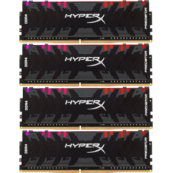Модуль памяти DIMM 32Gb 4х8Gb DDR4 PC24000 3000MHz Kingston HyperX Predator RGB Series XMP (HX430C15PB3AK4/32)