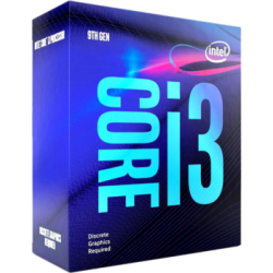 Процессор Intel Core i3-9100F, 3.6ГГц, (Turbo 4.2ГГц), 4-ядерный, L3 6МБ, LGA1151v2, BOX