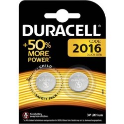 Батарейки Duracell DL2016/CR2016 (2шт)