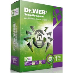 Антивирус Dr.Web Security Space (1 ПК на 1 год)