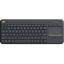 Клавиатура Logitech K400 Plus Wireless Touch Keyboard Black USB