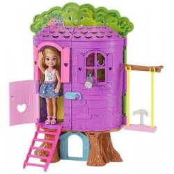 Mattel Barbie Домик на дереве Челси FPF83