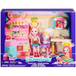Кукла Игровой набор Enchantimals FRH44/FRH47 Кухня Бри Кроли