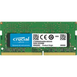 Модуль памяти SO-DIMM DDR4 8Gb PC21300 2666Mhz Crucial CL19 (CT8G4SFS8266)