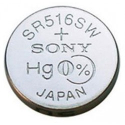 Батарейки Sony (317) SR516SWN-PB 1шт