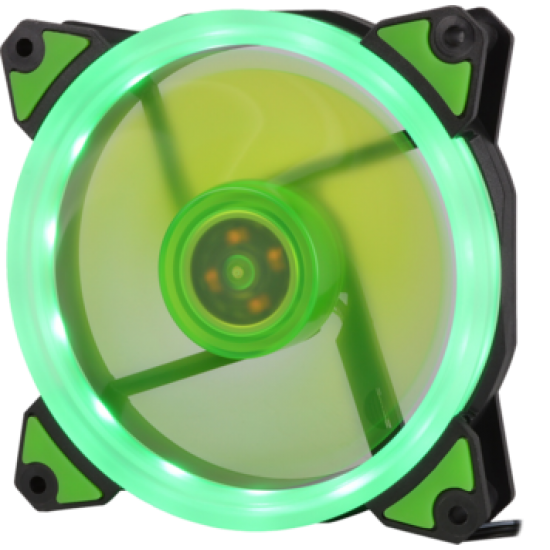 Вентилятор 120x120 Crown (CMCF-12025S-1232) Green Led 1500rpm