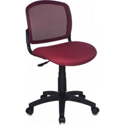 Кресло для офиса Бюрократ CH-296/DC/15-11 спинка сетка темно-бордовый сиденье бордовый 15-11