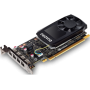 Видеокарта PNY NVIDIA Quadro P1000 (VCQP1000BLK-1) 4GB 4xMiniDP