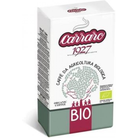 Кофе молотый Carraro BIO 250 гр в/у