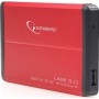 Корпус 2.5' Gembird EE2-U3S-2, SATA-USB3.0 Red