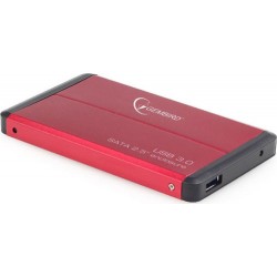 Корпус 2.5' Gembird EE2-U3S-2, SATA-USB3.0 Red