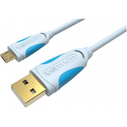 Кабель USB2.0 тип А(m)-microB(5P) 1м Vention (VAS-A04-S100)