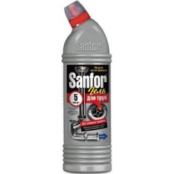 Sanfor гель для труб Для сложных засоров, 1 л.