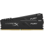 Модуль памяти DIMM 16Gb 2х8Gb DDR4 PC25600 3200MHz Kingston HyperX Fury Black Series XMP (HX432C16FB3K2/16)