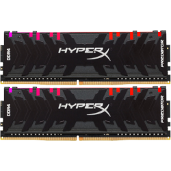 Модуль памяти DIMM 16Gb 2х8Gb DDR4 PC28800 3600MHz Kingston HyperX Predator Series RGB Led XMP (HX436C17PB4AK2/16)