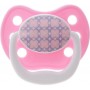 Пустышка силиконовая Dr.Brown's Классик ортодонтическая PreVent, 6-12 мес., розовая