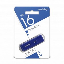 USB Flash накопитель 16GB Smartbuy Dock (SB16GBDK-B) USB 2.0 синий
