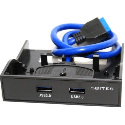 Панель лицевая 2 Port USB 3.0 5bites FP183P