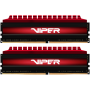 Модуль памяти DIMM 8Gb 2х4Gb DDR4 PC24000 3000MHz Patriot Viper 4 Series (PV48G300C6K)