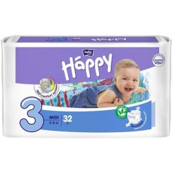 Подгузники Bella Baby Happy fun 3 (5-9 кг) 32 шт