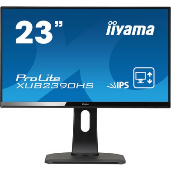 Монитор 23' Iiyama ProLite XUB2390HS-B1 IPS LED 1920x1080 5ms VGA DVI HDMI