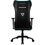 Кресло для геймера ThunderX3 UC5 Black-Cyan AIR, с подсветкой 7 цветов