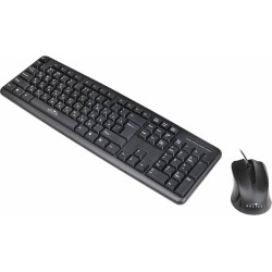 Клавиатура+мышь Oklick 600M Black USB