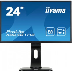Монитор 24' Iiyama ProLite XB2481HS-B1 VA LED 1920x1080 6ms VGA DVI HDMI