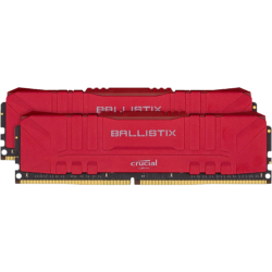 Модуль памяти DIMM 16Gb 2х8Gb DDR4 PC21300 2666MHz Crucial Ballistix Gaming Red (BL2K8G26C16U4R)