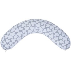 Подушка для беременных AmaroBaby 170х25 (Мышонок вид серый)