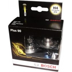 Автомобильная лампа Bosch Plus 90 H4 12V 60/55W комплект 2 шт. 1987301074