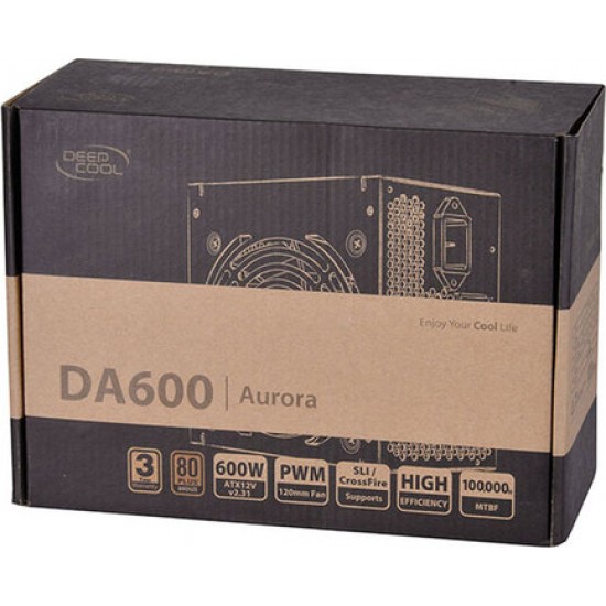 Блок питания 600W Deepcool Aurora DA600
