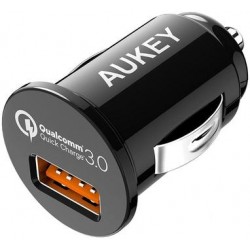 Автомобильное зарядное устройство Aukey CC-T13 18W (QC 3.0) черное