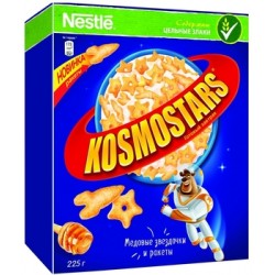 Готовый завтрак Nestle Kosmostars звездочки с медом 225гр